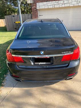 Black 2009 BMW 750 Li