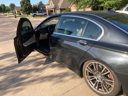 Black 2009 BMW 750 Li