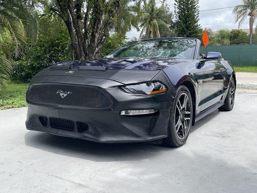 Blue 2020 Ford Mustang GT Premium