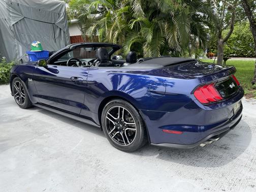 Blue 2020 Ford Mustang GT Premium