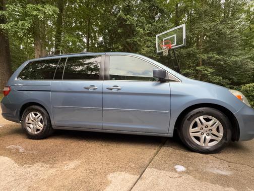Blue 2007 Honda Odyssey EX-L