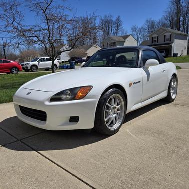 White 2001 Honda S2000 Base