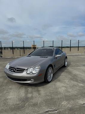 Beige 2005 Mercedes-Benz SL-Class SL500 Roadster