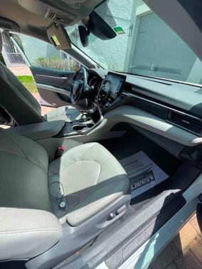 White 2021 Toyota Camry XLE