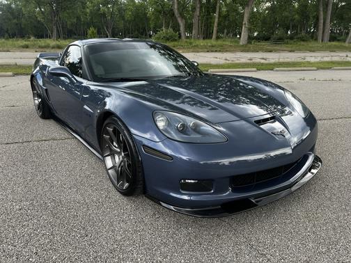 Blue 2012 Chevrolet Corvette Z06