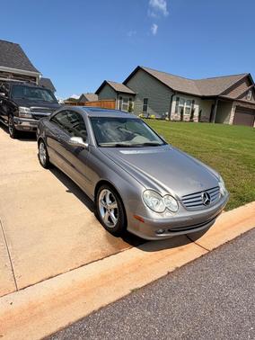 Silver 2004 Mercedes-Benz CLK-Class 320