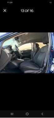 Blue 2018 Nissan Sentra SV