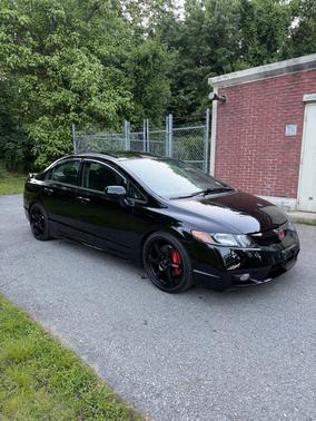 Black 2011 Honda Civic Si
