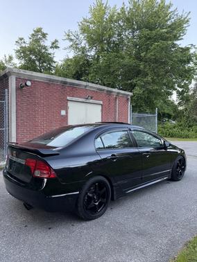 Black 2011 Honda Civic Si