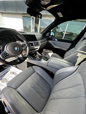 White 2020 BMW X7 M50i