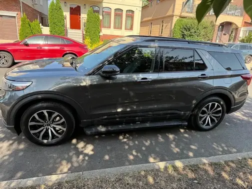 Gray 2020 Ford Explorer ST