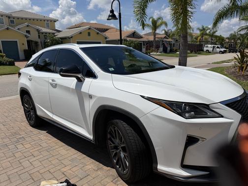 White 2016 Lexus RX 350 F Sport