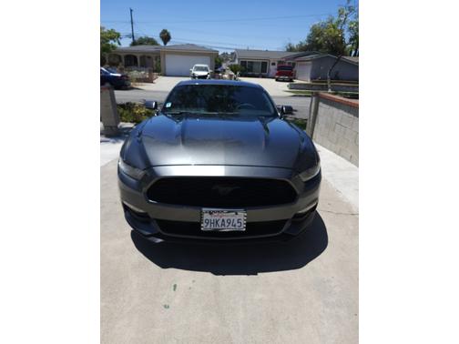 Gray 2017 Ford Mustang V6