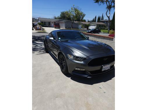 Gray 2017 Ford Mustang V6