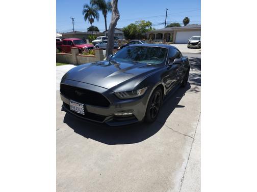 Gray 2017 Ford Mustang V6