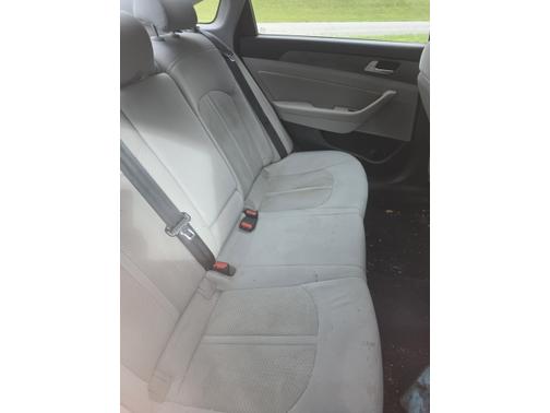 White 2015 Hyundai SONATA SE