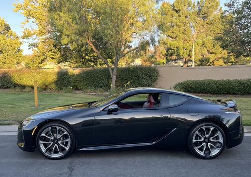 Black 2018 Lexus LC 500 Base