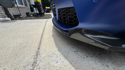 Blue 2022 BMW M4 Base