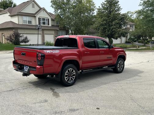 Red 2021 Toyota Tacoma TRD Sport