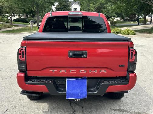 Red 2021 Toyota Tacoma TRD Sport