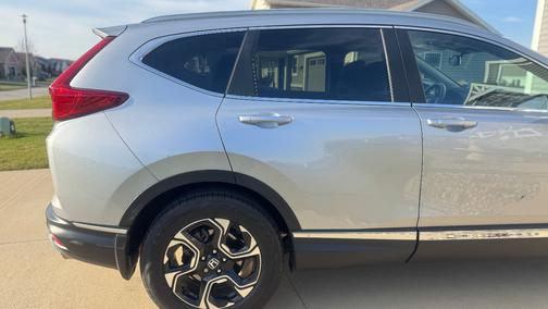 Silver 2018 Honda CR-V Touring