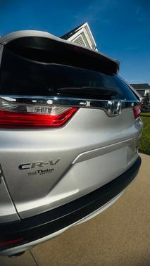 Silver 2018 Honda CR-V Touring