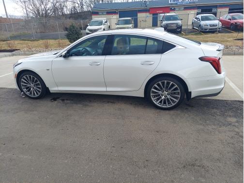 White 2024 Cadillac CT5 Premium Luxury