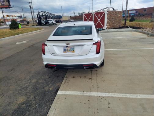 White 2024 Cadillac CT5 Premium Luxury