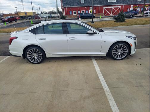 White 2024 Cadillac CT5 Premium Luxury