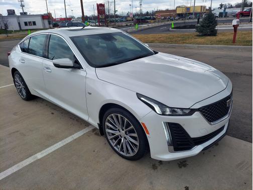 White 2024 Cadillac CT5 Premium Luxury