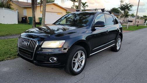 Black 2014 Audi Q5 2.0T Premium Plus