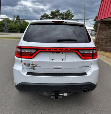 White 2015 Dodge Durango Limited