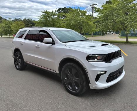 White 2015 Dodge Durango Limited