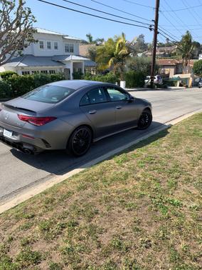 Gray 2020 Mercedes-Benz AMG CLA 35 4MATIC
