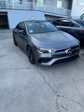 Gray 2020 Mercedes-Benz AMG CLA 35 4MATIC