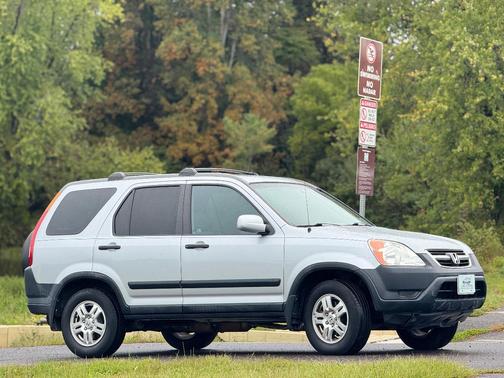 Gray 2004 Honda CR-V EX