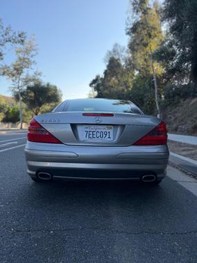 Silver 2005 Mercedes-Benz SL-Class SL500 Roadster