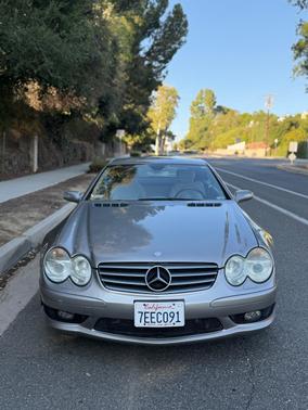 Silver 2005 Mercedes-Benz SL-Class SL500 Roadster