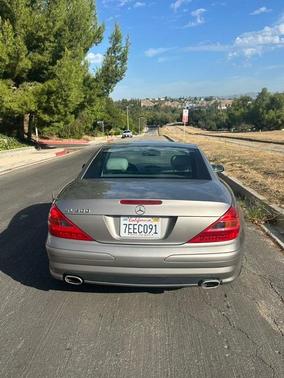 Silver 2005 Mercedes-Benz SL-Class SL500 Roadster