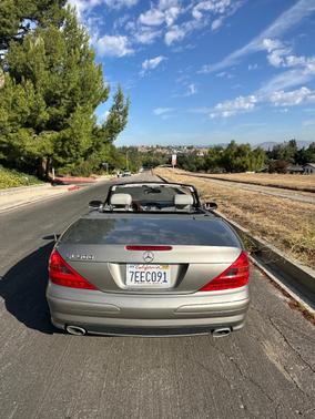 Silver 2005 Mercedes-Benz SL-Class SL500 Roadster