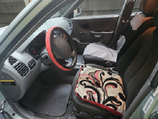 Blue 2005 Hyundai Accent GLS