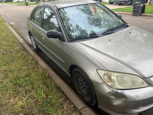 Beige 2005 Honda Civic LX