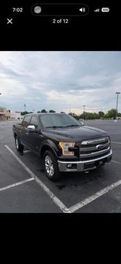 Black 2015 Ford F-150 Lariat