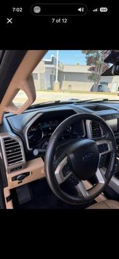 Black 2015 Ford F-150 Lariat