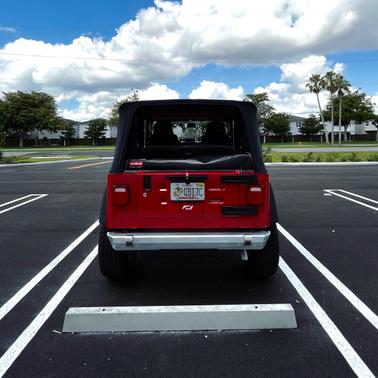 Red 2006 Jeep Wrangler X