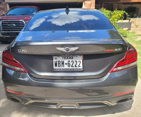 2019 Genesis G70 3.3T Advanced