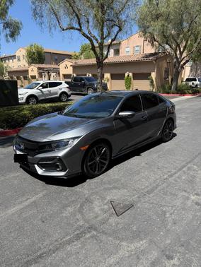 Gray 2020 Honda Civic Sport