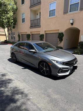 Gray 2020 Honda Civic Sport