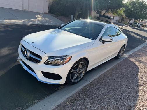 White 2018 Mercedes-Benz C-Class C 300 4MATIC