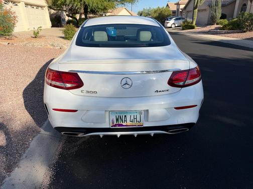 White 2018 Mercedes-Benz C-Class C 300 4MATIC